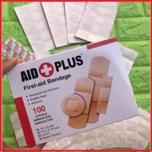 Hộp 100 Băng Keo Cá Nhân Y Tế Aid Plus Ctb483 - Bechip