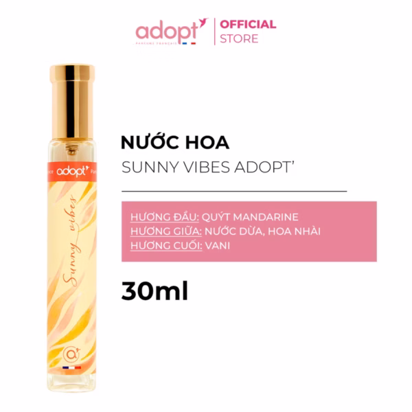 Nước Hoa Nữ Sunny Vibes 30Ml - Adopt'