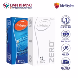 Combo 1 Hộp Bao Cao Su Classic (12 Bao/Hộp) + 1 Hộp Bao Cao Su Zero (12 Bao/Hộp) - Lifestyles