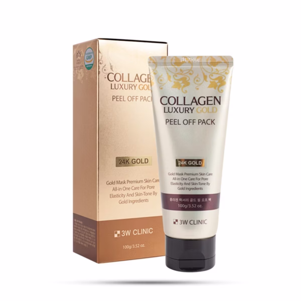 Mặt Nạ Vàng Collagen Luxury Gold Peel Off Pack 100G - 3W Clinic