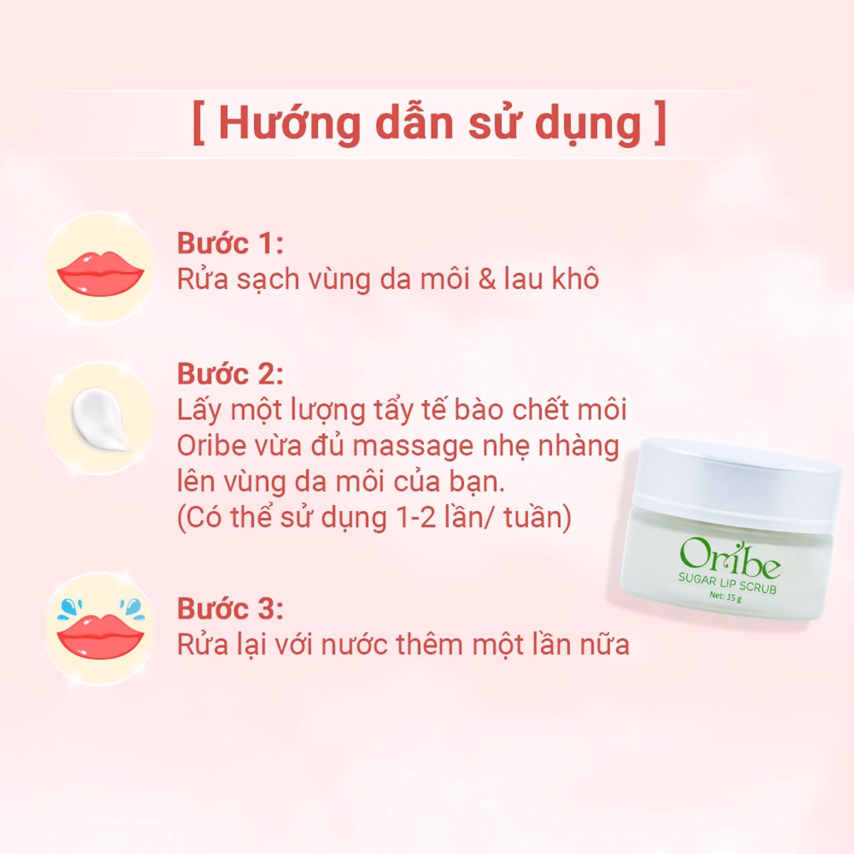 Tẩy Tế Bào Chết Cho Môi Sugar Lip Scrub 15G - Oribe - Ảnh 5