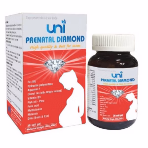 Viên Uống An Thai Giảm Nghén Uni Prenatal Diamond - Uni Pharma