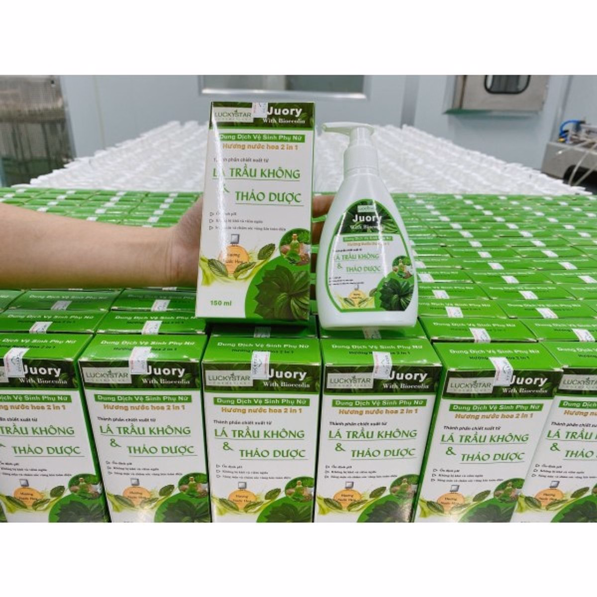 Dung Dịch Vệ Sinh Phụ Nữ Thảo Dược Hương Nước Hoa Juory 150Ml - Lucky Star - Ảnh 7