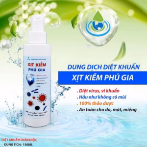 Xịt Kiềm Phú Gia 150Ml
