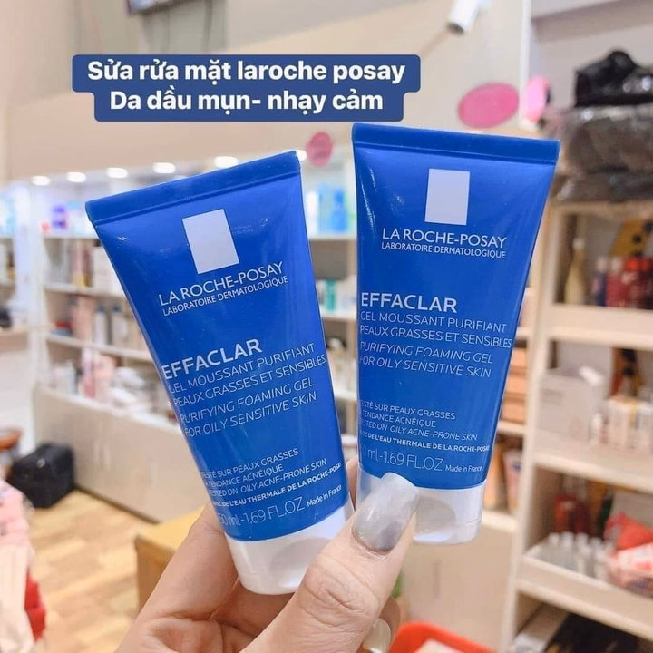 Gel Rửa Mặt Cho Da Dầu, Mụn, Nhạy Cảm Pháp - La Roche Posay - Ảnh 3