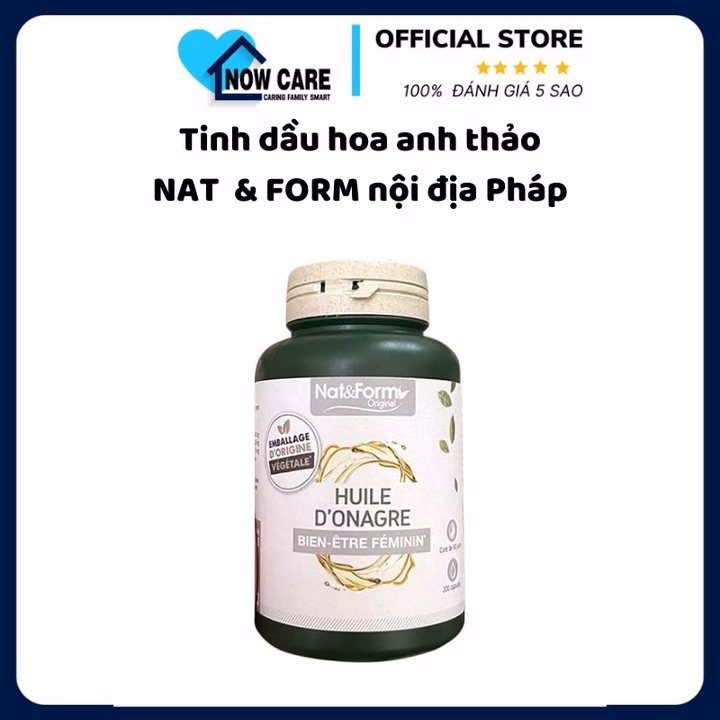 Tinh Dầu Hoa Anh Thảo Nội Địa Pháp - Nat & Form