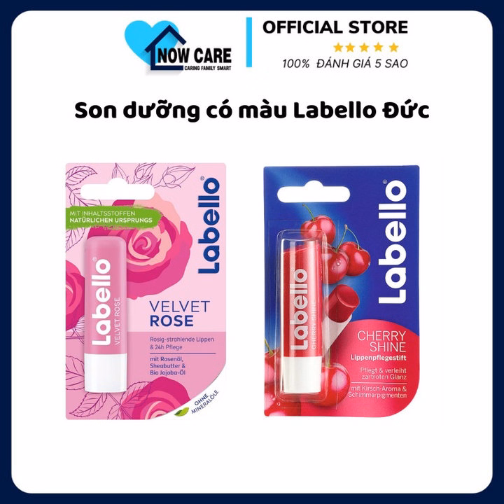 Son Dưỡng Môi Có Màu Nội Địa Đức - Labello