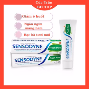 Combo 3 Tuýp Kem Đánh Răng Sensodyne Fresh Mint 100G Ctb496 - Bechip