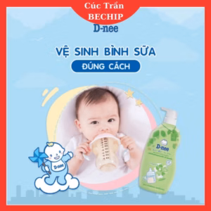 Nước Rửa Bình Sữa Dnee Organic Thái Lan Ctb503 - Bechip