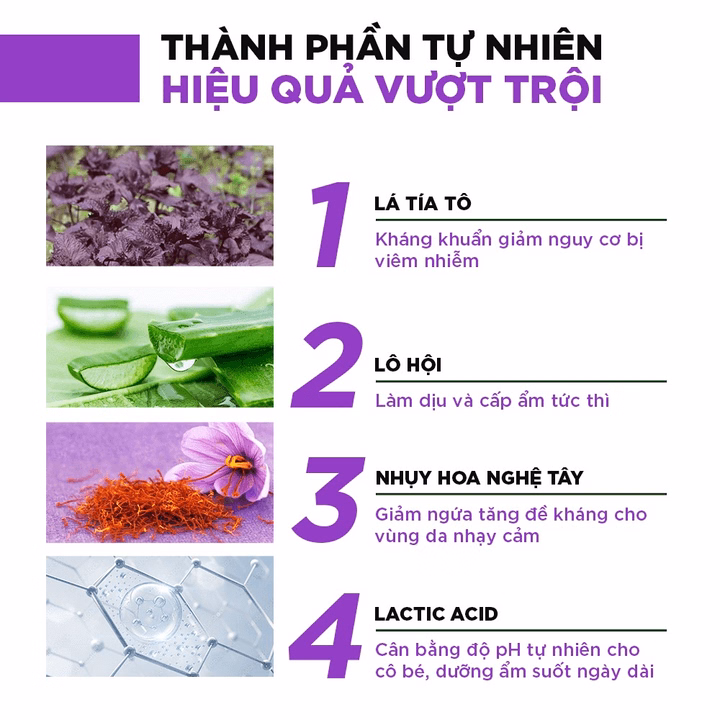 Dung Dịch Vệ Sinh Tía Tô Oriss 200Ml Giúp Làm Sạch - Kháng Viêm - Ngăn Mùi Hôi Và Nấm Ngứa - Ảnh 4