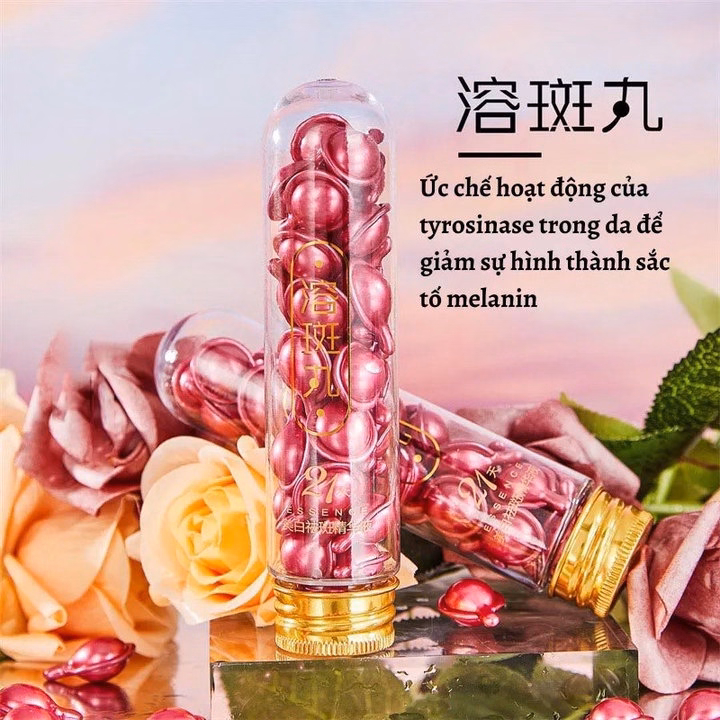 Hộp 21 Viên Tinh Chất Serum Osufi Cô Đặc Giúp Da Căng Bóng, Trắng Sáng, Đều Màu, Mờ Đốm Nâu - Gdn