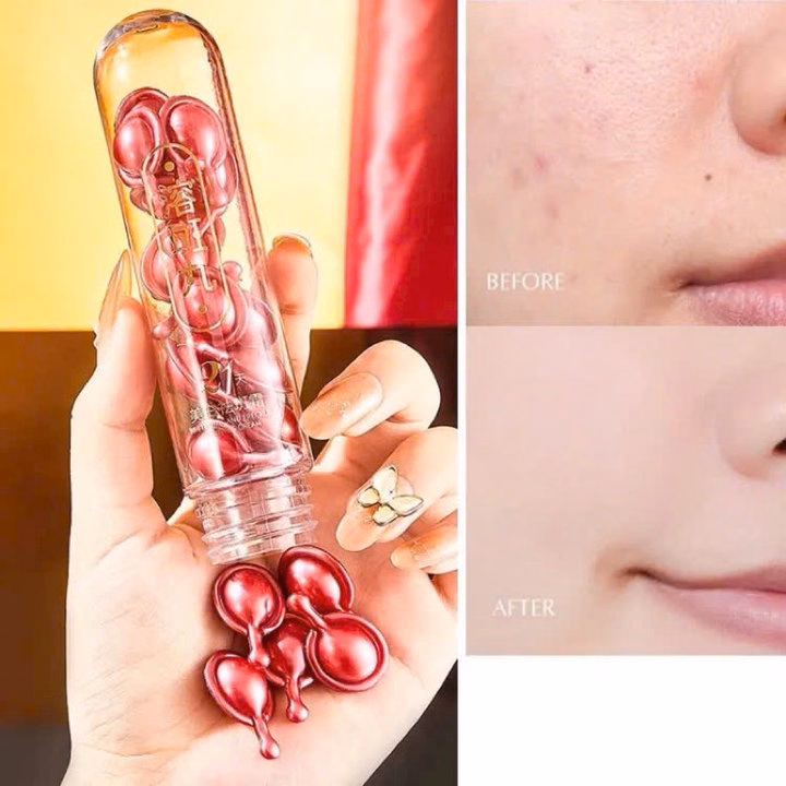 Hộp 21 Viên Tinh Chất Serum Osufi Cô Đặc Giúp Da Căng Bóng, Trắng Sáng, Đều Màu, Mờ Đốm Nâu - Gdn - Ảnh 3