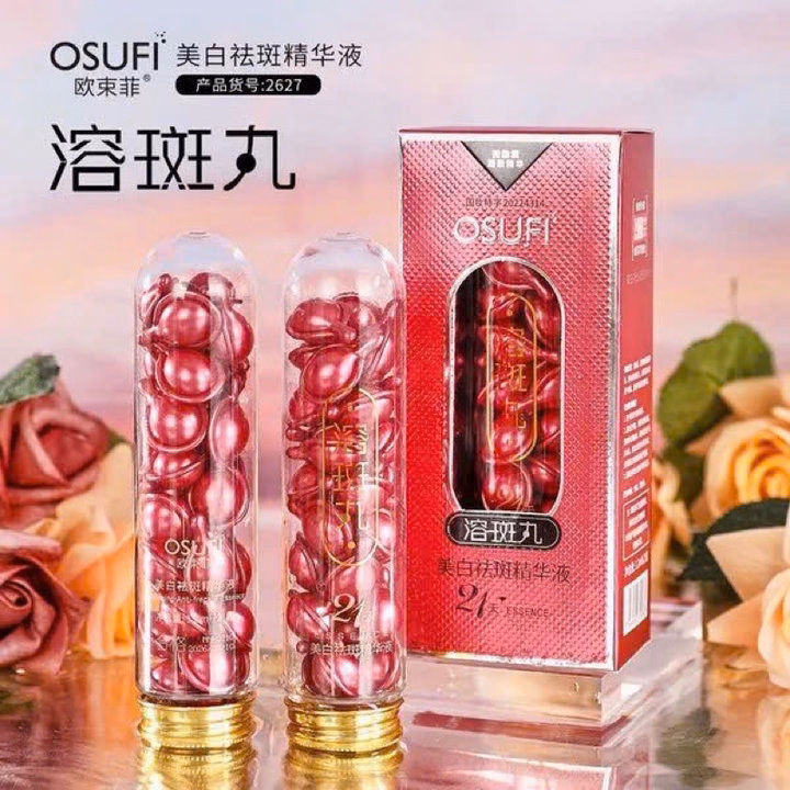 Hộp 21 Viên Tinh Chất Serum Osufi Cô Đặc Giúp Da Căng Bóng, Trắng Sáng, Đều Màu, Mờ Đốm Nâu - Gdn - Ảnh 7