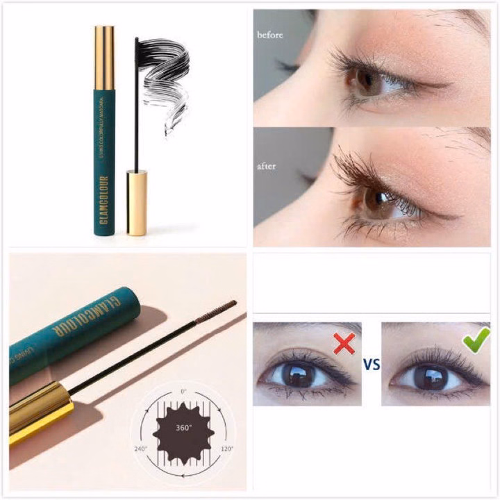 Mascara Glam Colour Đầu Mảnh - Gdn