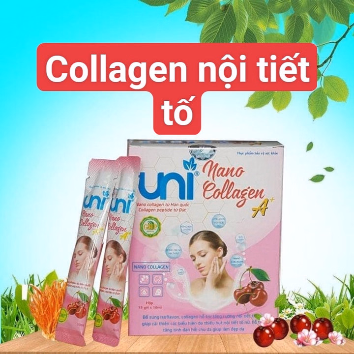 Collagen Nội Tiết Tố Uni Nano Colagen A|+ - Uni Pharma - Ảnh 2