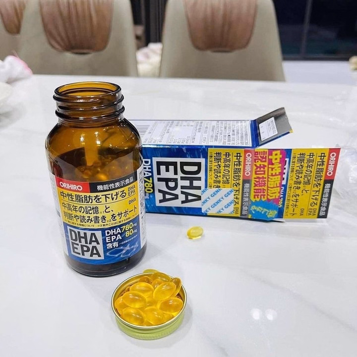 Viên Uống Dha Epa Bổ Não, Mắt Nội Địa Nhật Bản - Orihiro - Ảnh 3