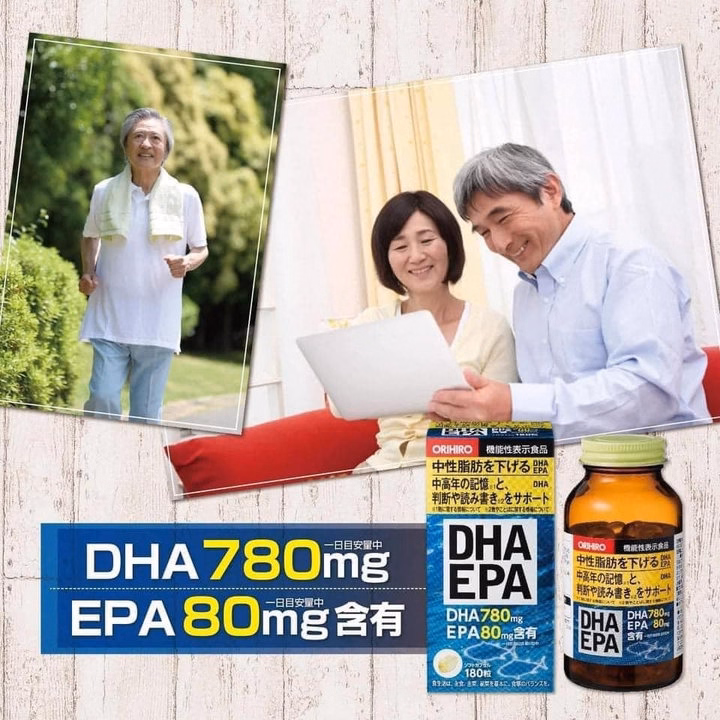 Viên Uống Dha Epa Bổ Não, Mắt Nội Địa Nhật Bản - Orihiro - Ảnh 2