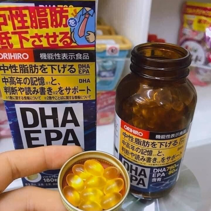 Viên Uống Dha Epa Bổ Não, Mắt Nội Địa Nhật Bản - Orihiro - Ảnh 4