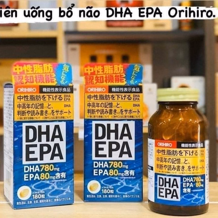 Viên Uống Dha Epa Bổ Não, Mắt Nội Địa Nhật Bản - Orihiro - Ảnh 5