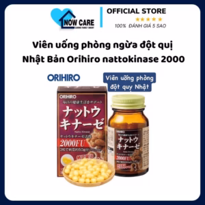 Viên Uống Phòng Ngừa Đột Quị Nhật Bản Nattokinase 2000 - Orihiro