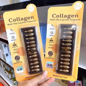 Vỉ 12 Viên Collagen Tươi Jm Collagen Multi Vita Capsule Ampoule Dưỡng Da Trắng Hồng Căng Bóng - Gdn