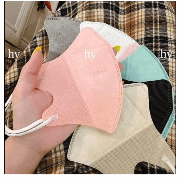 Combo 200 Cái Khẩu Trang 5D Duy Khánh Kháng Khuẩn Chọn Màu Túi Zip Ctb567- Bechip - Ảnh 8