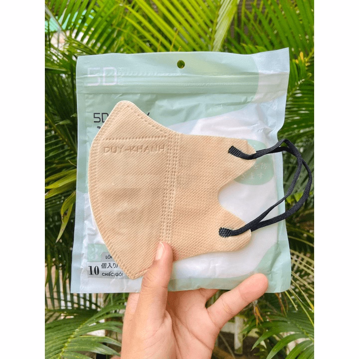Combo 200 Cái Khẩu Trang 5D Duy Khánh Kháng Khuẩn Chọn Màu Túi Zip Ctb567- Bechip - Ảnh 9