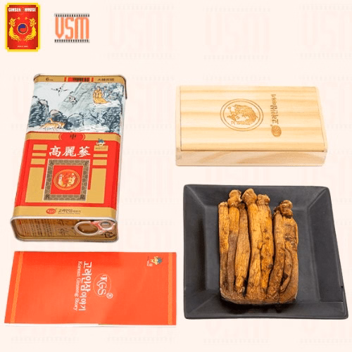 Hồng Sâm Củ Khô Punggi Hộp 300G - Ginseng House - Ảnh 3