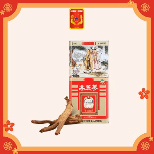 Hồng Sâm Củ Khô Punggi Hộp 300G - Ginseng House