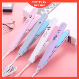 Máy Duỗi Tóc, Kẹp Uốn Tóc Mini Phong Cách Hàn Quốc Ctb57 - Bechip