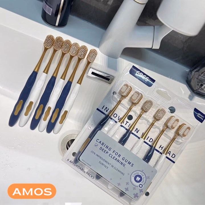 Combo 6 Bàn Chải Đánh Răng Nội Địa Trung - Gdn - Ảnh 6