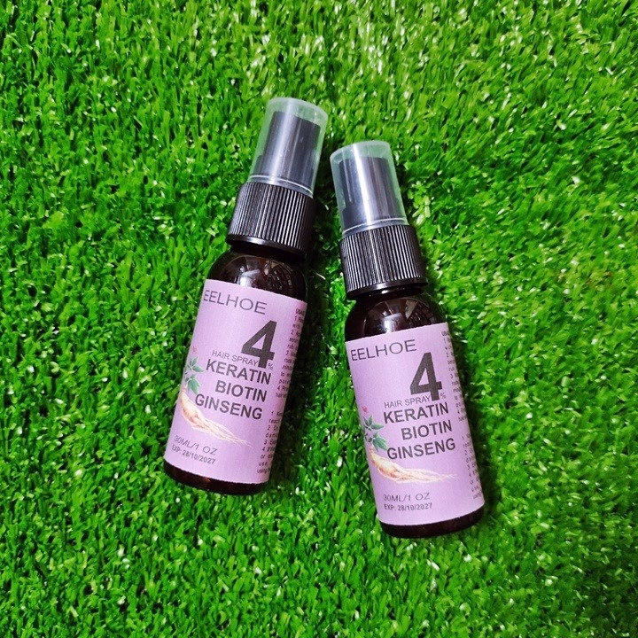 Xịt Mọc Tóc Nhân Sâm Biotin Eelhoe Tím Giám Rụng Tóc, Cải Thiện Hói Đầu, Ngăn Nấm Da Đầu 30Ml - Gdn - Ảnh 6