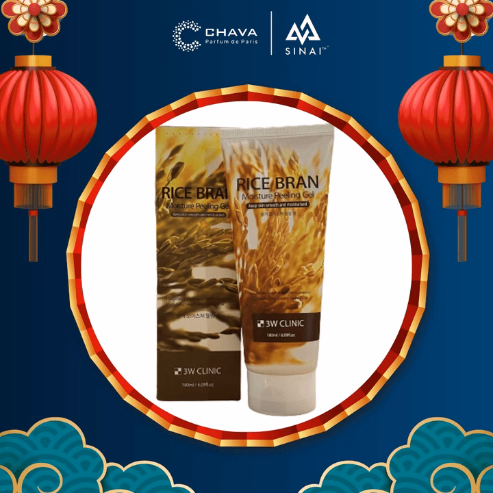 Gel Tẩy Tế Bào Chết Chiết Xuất Gạo 180Ml - 3W Clinic