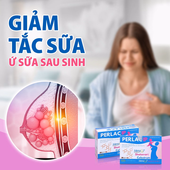 Cốm Lợi Sữa Giúp Tăng Tiết Sữa Mẹ, Thông Tắc Sữa Perlac Ip - Ảnh 4