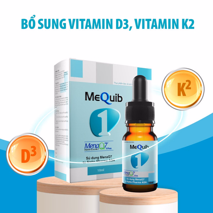 Vitamin D3 K2 (Mk7) Mequib 1 - Mequib - Ảnh 3