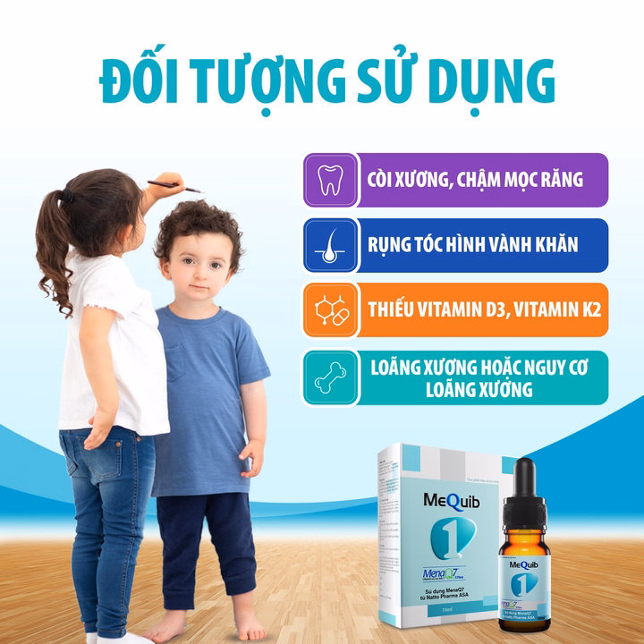 Vitamin D3 K2 (Mk7) Mequib 1 - Mequib - Ảnh 9