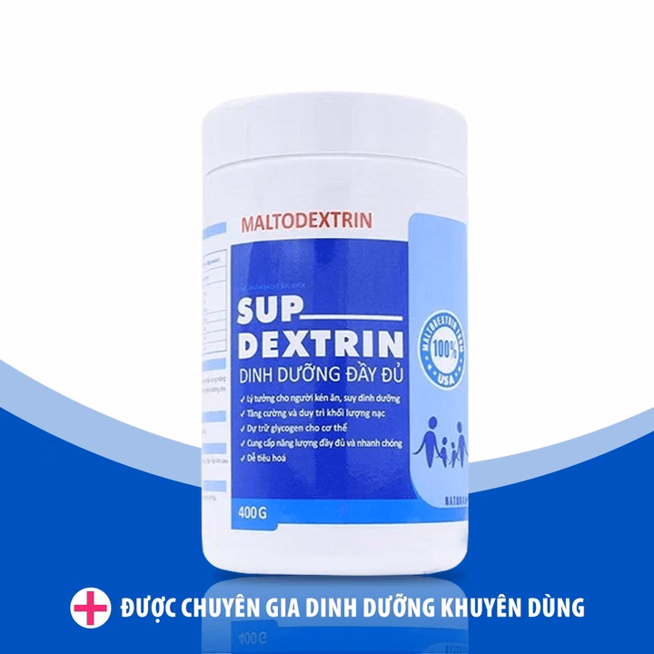 Bột Maltodextrin Supdextrin (400G) Bổ Sung Dinh Dưỡng Và Năng Lượng Cao Cho Người Gầy Yếu, Suy Dinh Dưỡng - Nutri Miền Nam - Ảnh 2