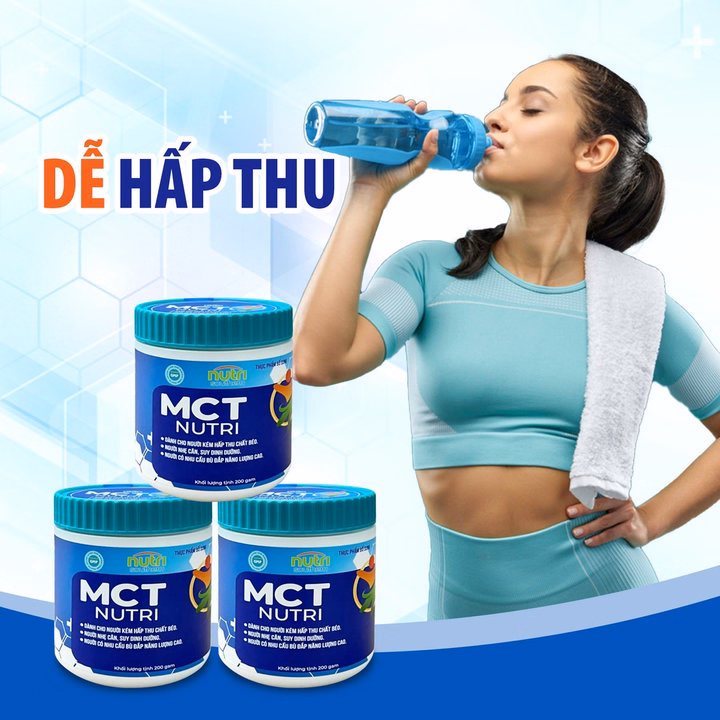 Bột Bổ Sung Chất Béo Lành Mạnh Mct Nutri (200G) Cho Người Kém Hấp Thu Chất Béo, Người Nhẹ Cân Và Người Cần Bù Đắp Năng Lượng Cao - Nutri Miền Nam - Ảnh 5