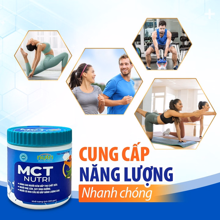 Bột Bổ Sung Chất Béo Lành Mạnh Mct Nutri (200G) Cho Người Kém Hấp Thu Chất Béo, Người Nhẹ Cân Và Người Cần Bù Đắp Năng Lượng Cao - Nutri Miền Nam - Ảnh 4