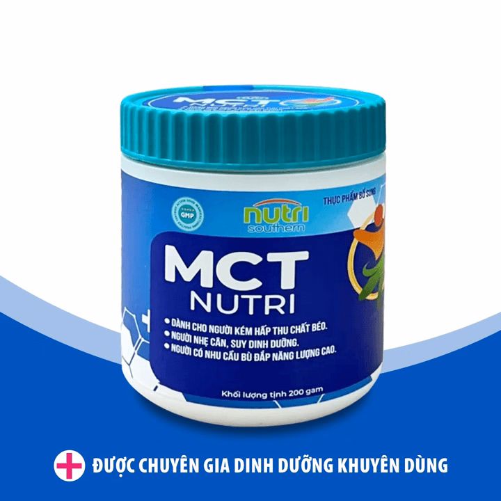 Bột Bổ Sung Chất Béo Lành Mạnh Mct Nutri (200G) Cho Người Kém Hấp Thu Chất Béo, Người Nhẹ Cân Và Người Cần Bù Đắp Năng Lượng Cao - Nutri Miền Nam - Ảnh 2