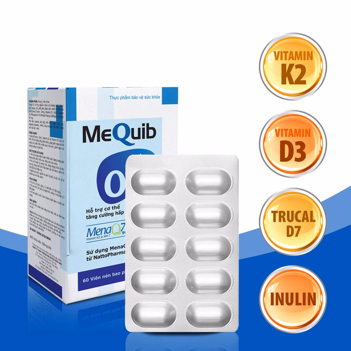 Viên Uống Ost Bổ Sung Vitamin D3 K2 (Mk7) Và Canxi - Mequib - Ảnh 9