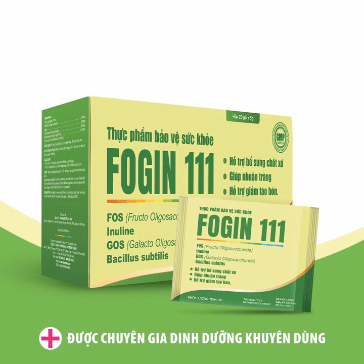 Thực Phẩm Bổ Sung Probiotic Và Chất Xơ Hòa Tan - Fogin 111 - Ảnh 3