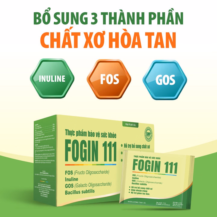 Thực Phẩm Bổ Sung Probiotic Và Chất Xơ Hòa Tan - Fogin 111 - Ảnh 6