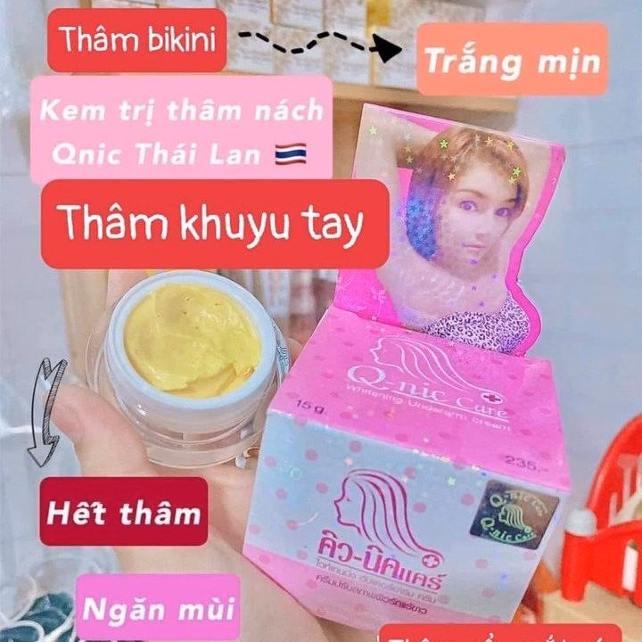 Kem Khử Thâm Nách Mông Qnic Care Thái Lan Chính Hãng 15G-Kt1 - Ảnh 2
