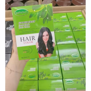 Hộp 10 Gói Gội Là Đen Olive Xanh Lá 30Ml - Gdn