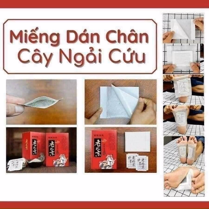1 Hộp 50 Miếng Dán Thải Độc Chân Giá - Ảnh 3