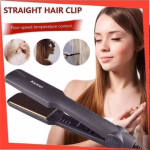 Máy Là Tóc Bản To 4 Mức Chỉnh Nhiêt