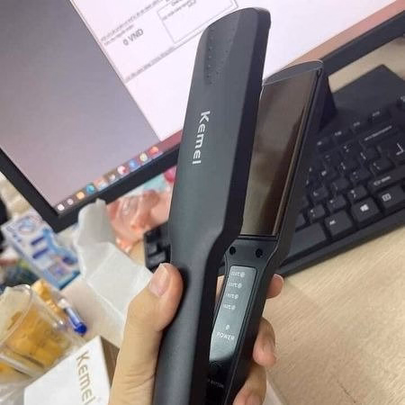 Máy Là Tóc Bản To 4 Mức Chỉnh Nhiêt - Ảnh 2