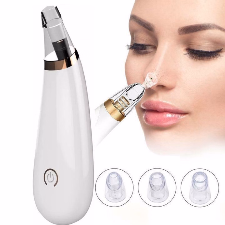 Máy Hút Mụn Cầm Tay Mini 3 Đầu Hút - Ảnh 2
