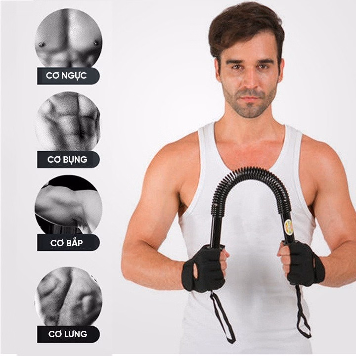 Gậy Lò Xo Tập Cơ Tay 20Kg